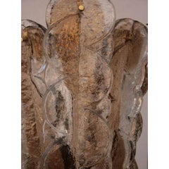 Glass Chandelier in the Style of Murano