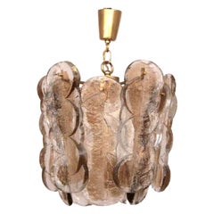 Glass Chandelier in the Style of Murano