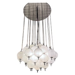 Glass Chandelier 'Sterrenbeeld' for RAAK Amsterdam, Netherlands