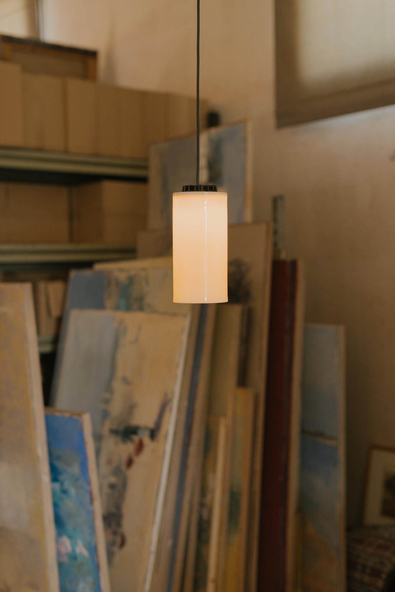 Glass Cirio Simple Pendant Lamp by Antoni Arola For Sale 4