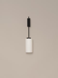White Opal Glass Cirio Sculptural Contemporary Art Wall Lamp by Antoni Arola