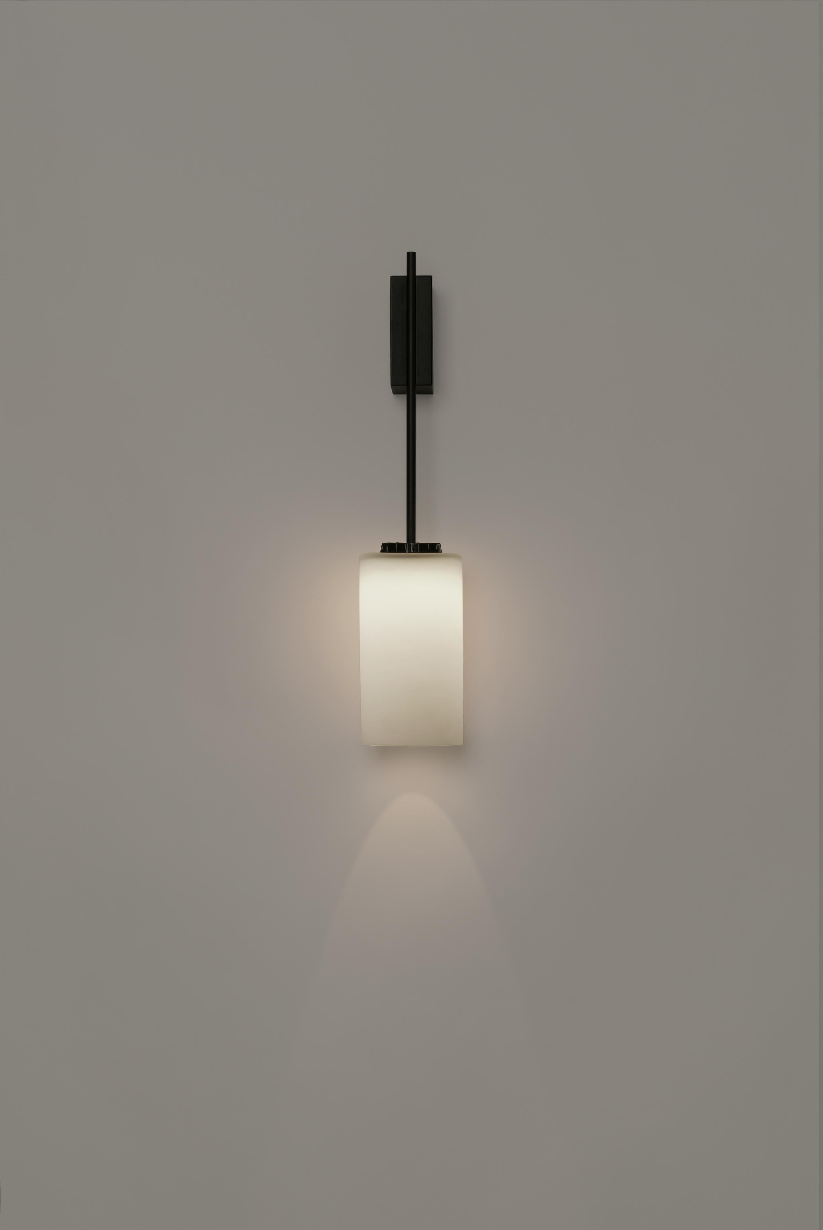 Modern Glass Cirio Wall Lamp by Antoni Arola For Sale