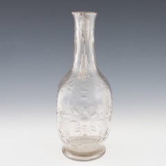 Glass Claret Jug With Zwischengoldglas Medallions - c1775