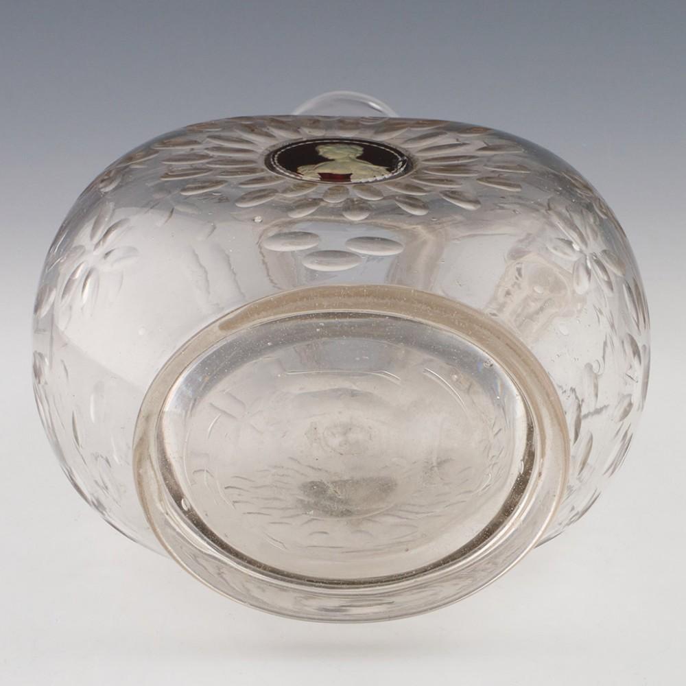 Claret-Krug aus Glas mit Zwischengoldglas-Medaillons aus Glas – um 1775 im Angebot 2