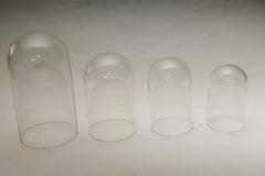 Glass Cloches- A Set of 4