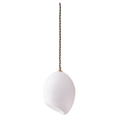 Glass Cluster Single Pendant in Glass and Porcelain by Farrah Sit