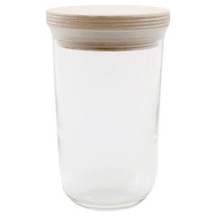 Glass Coffee Jar Glass Jar with Gasket Storage Jar Contemporary Glazed Porcelain