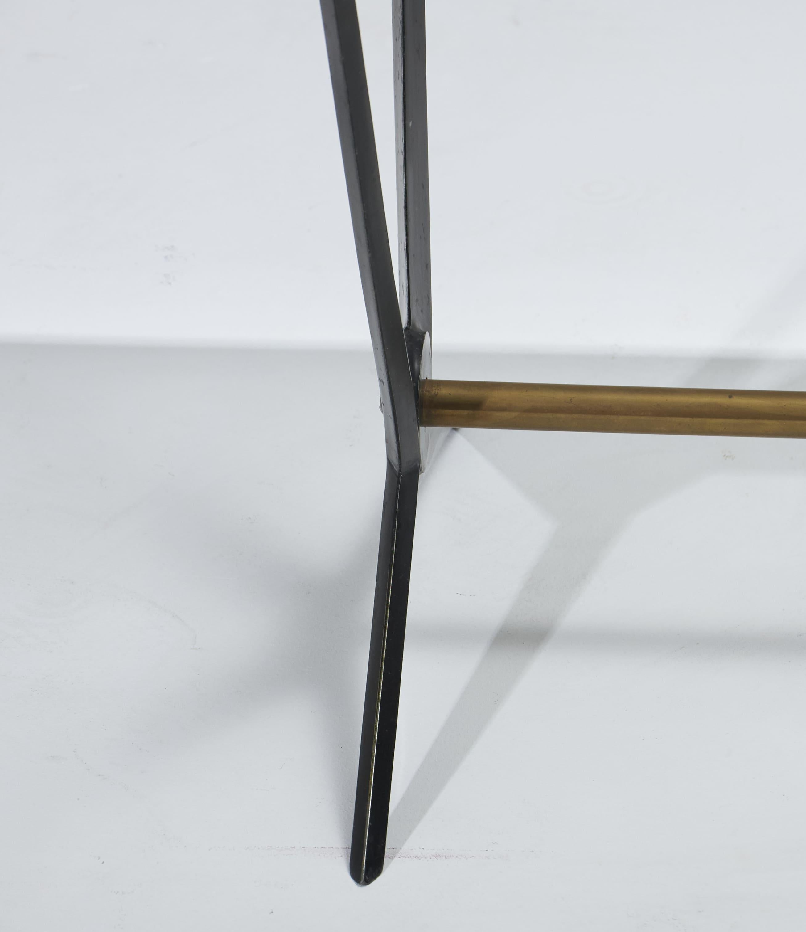 Couchtisch aus Glasglas von Angelo Ostuni, 1950er Jahre im Angebot 4