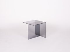 Table basse en verre par Augusto Betti, édition Paradisoterrestre