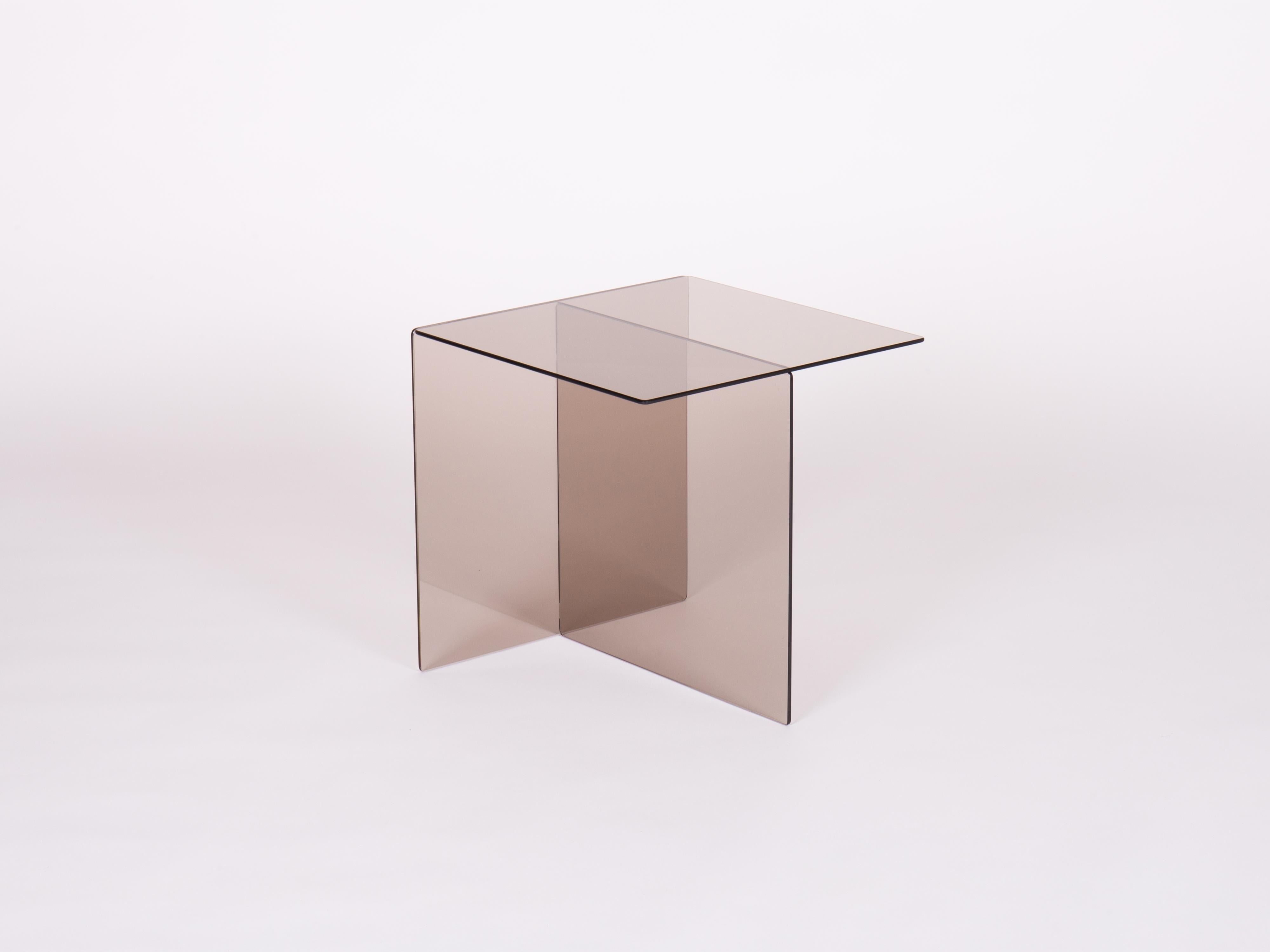 Contemporary Glass Coffee Table by Augusto Betti Paradisoterrestre Edition For Sale