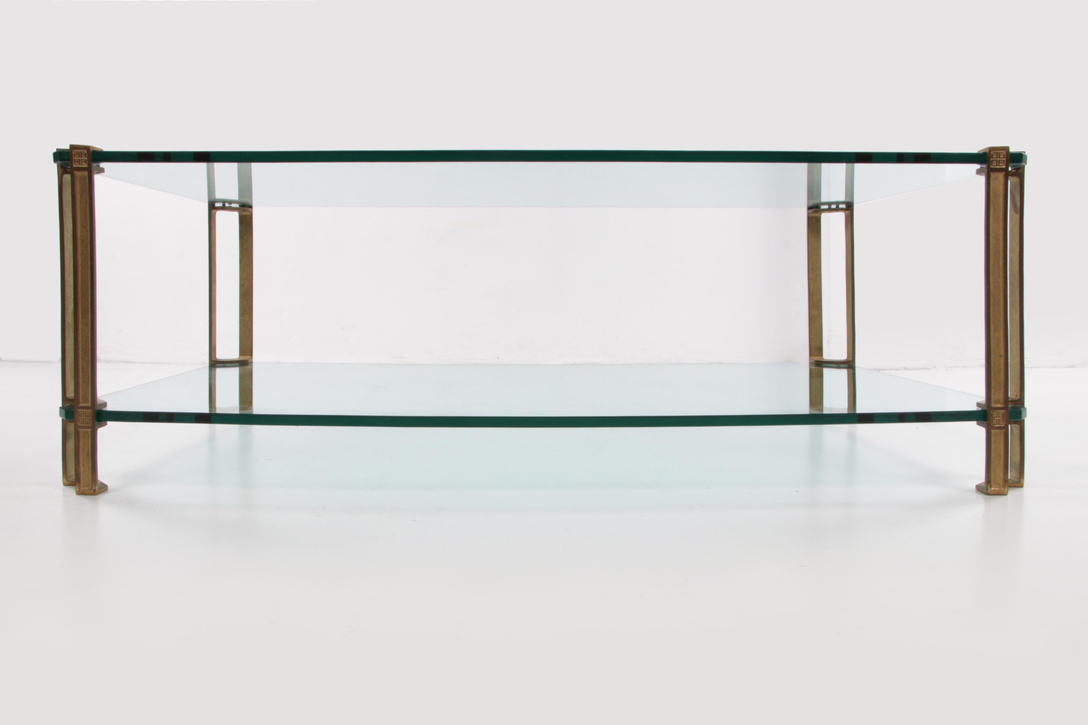 Dutch Glass Coffee Table Design by Peter Ghyczy Model T24, 1970