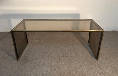 Glass Coffee Table, Italy, Romeo Rega, Design, 1960s