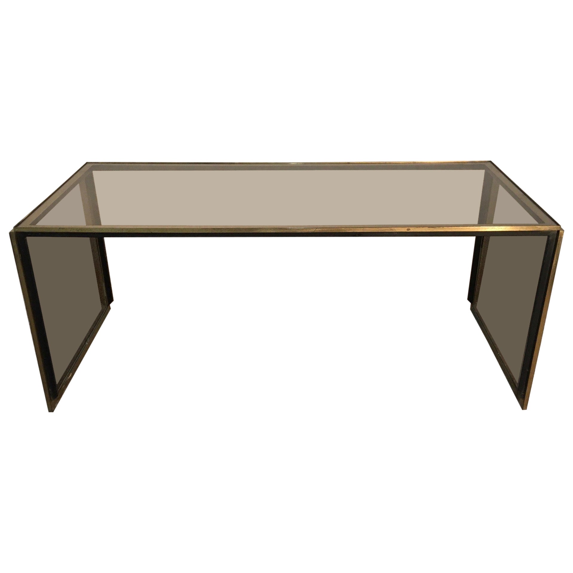 Table basse italienne Romeo Rega, design, années 1960
