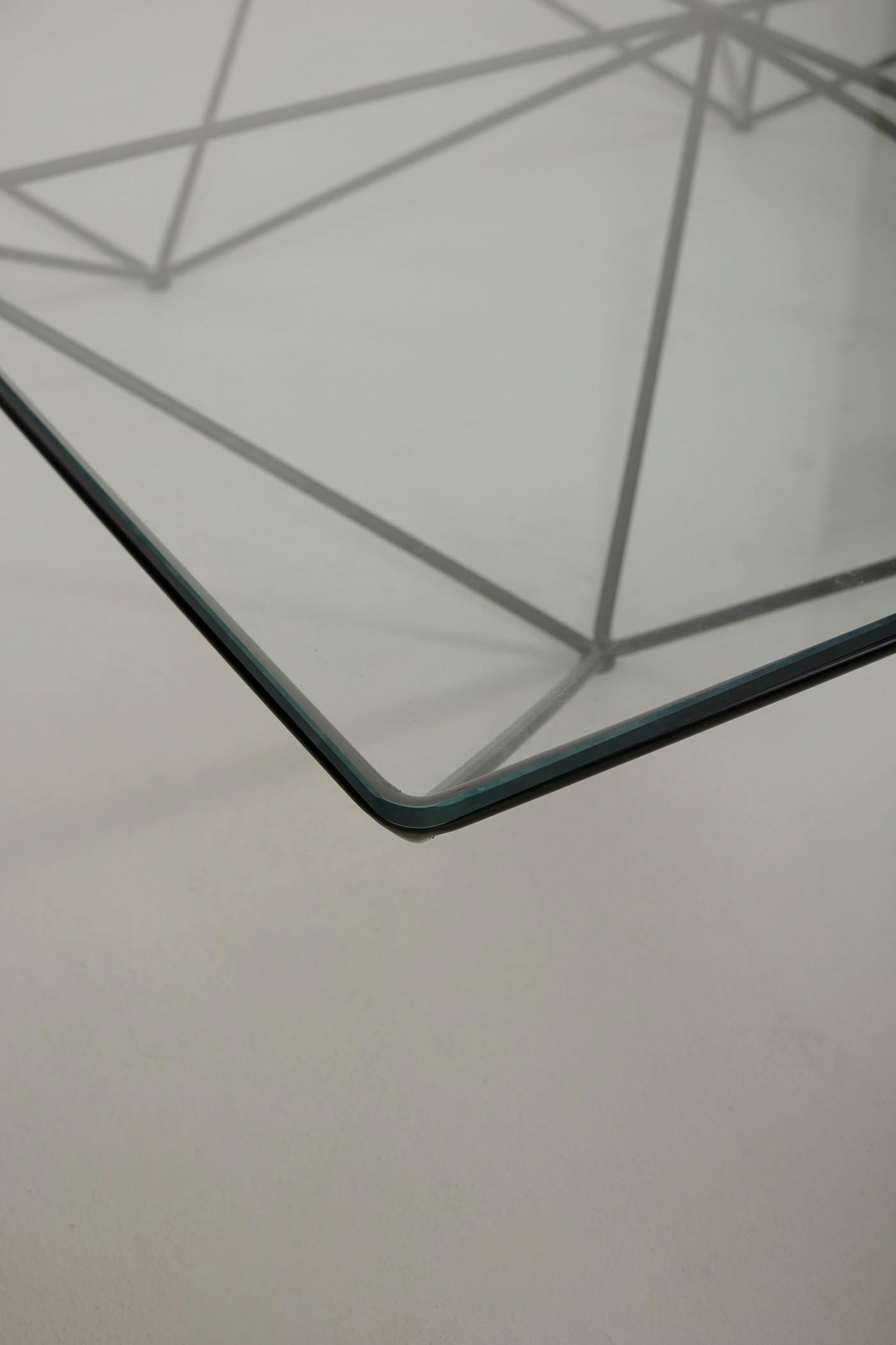  Glass coffee table Paolo Piva 1
