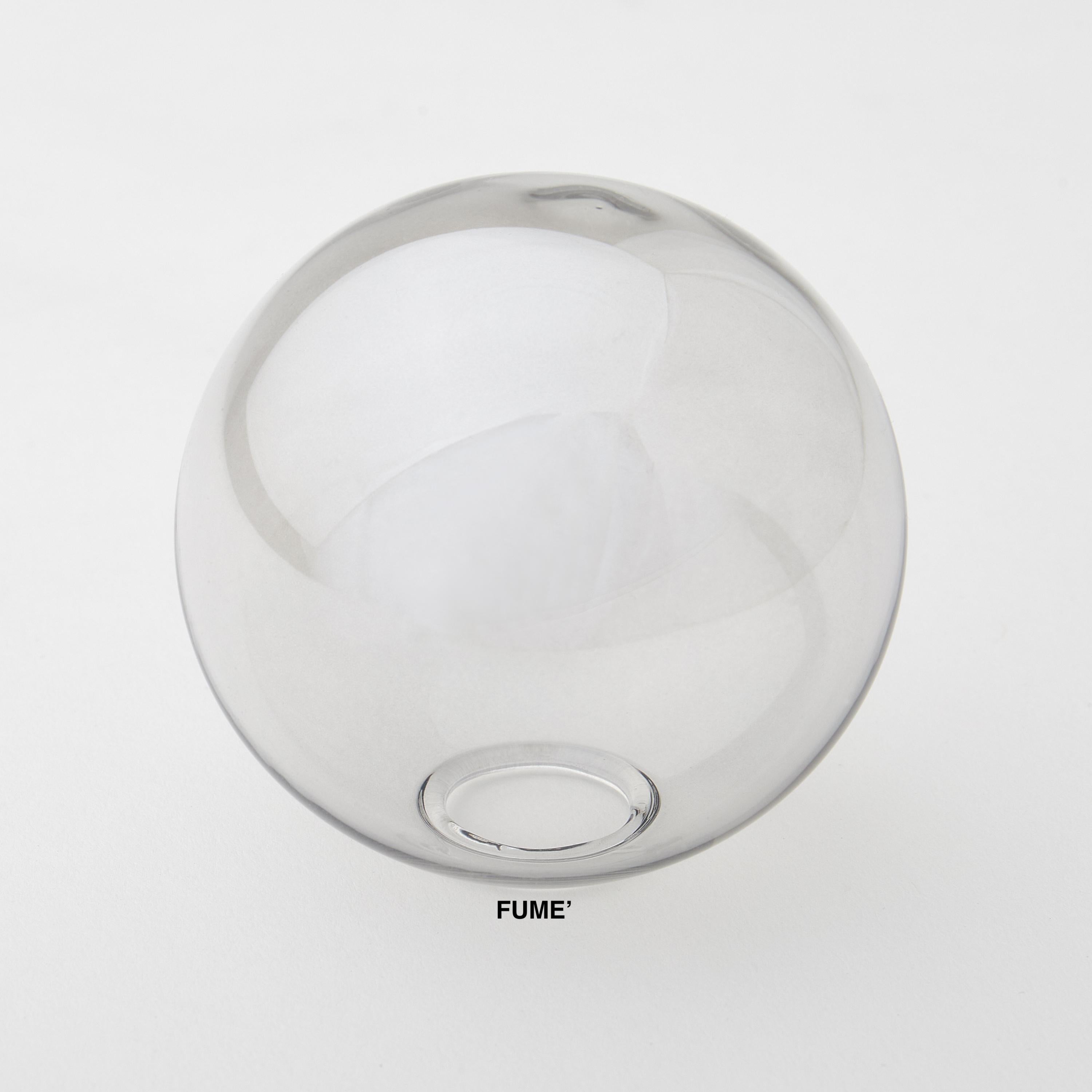 Verre brun Échantillon de couleur de verre par Silvio Mondino Studio en vente