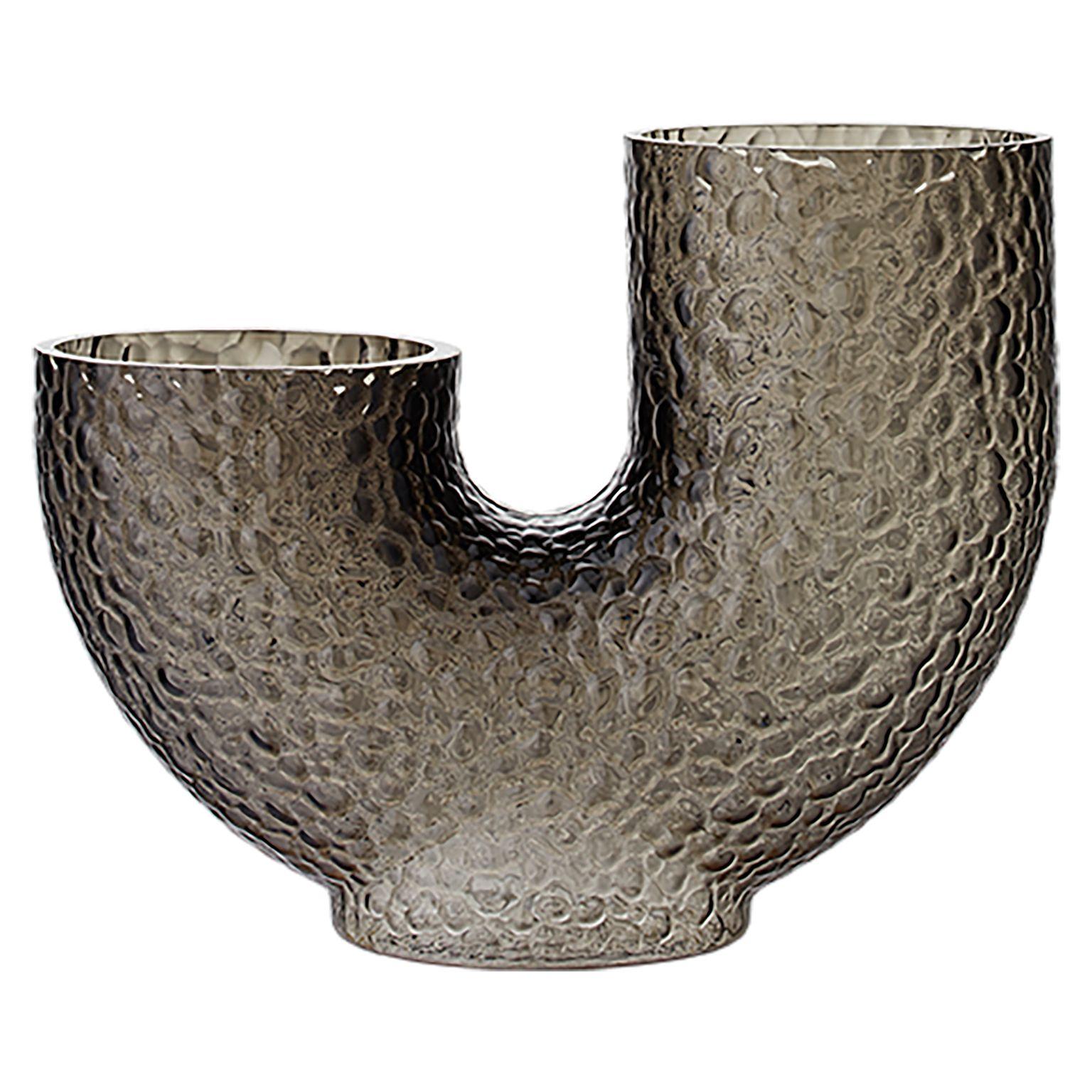 Moderne Vase contemporain verre en vente