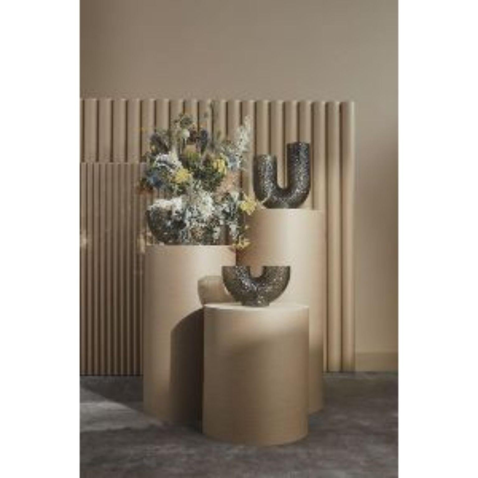 Danish Glass Contemporary Vase For Sale