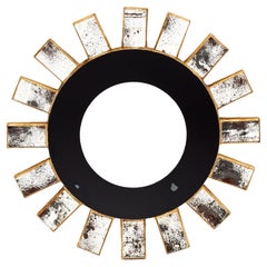 Glass Sunburst Mirrors