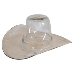 Sombrero vaquero de cristal