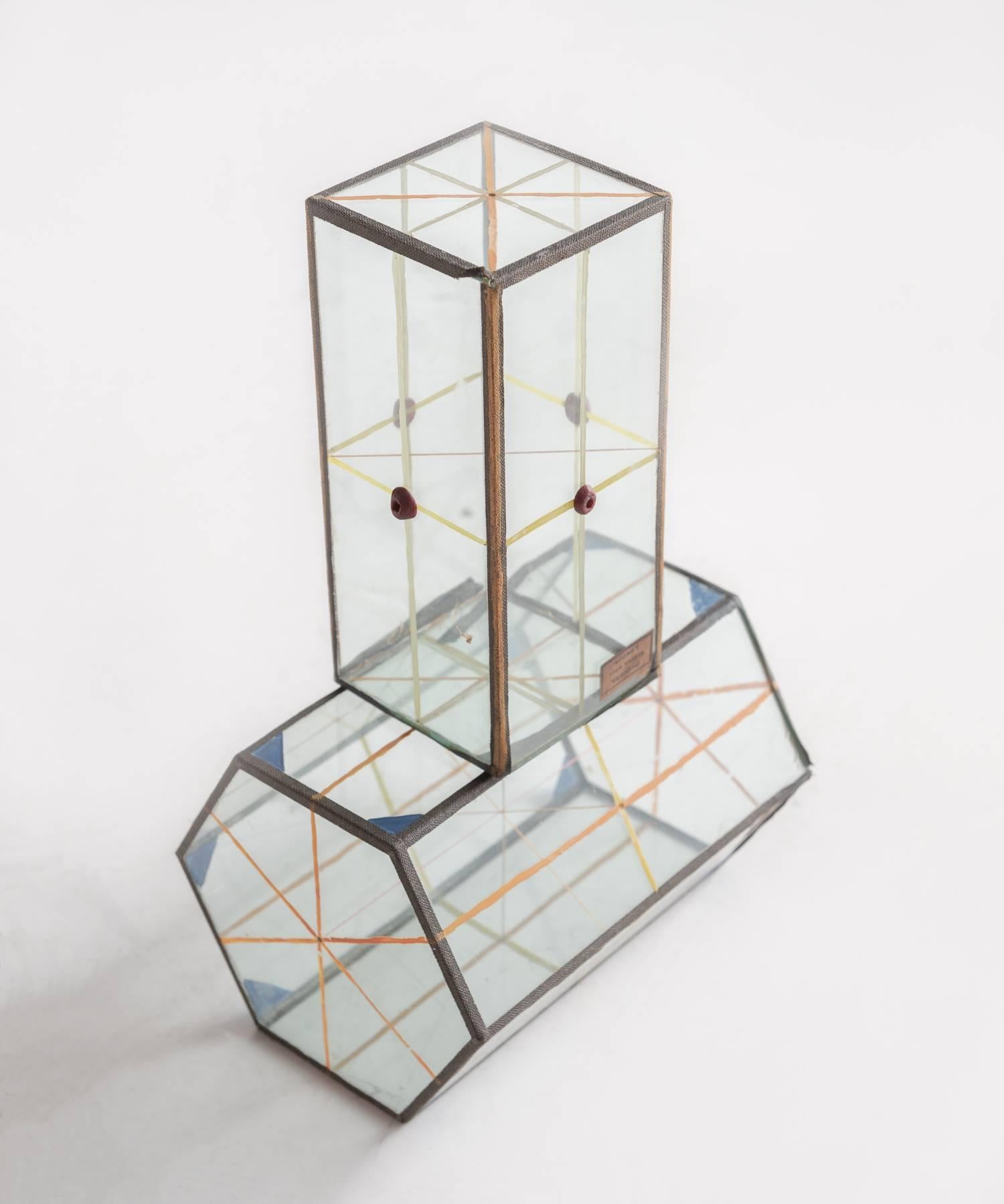 Glass Crystallography Models by Krantz, Germany, circa 1880 In Good Condition In Culver City, CA