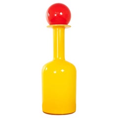 Vase en verre danois Gluvas par Holmegaard