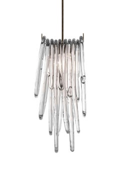 Glass Dark Oxidized Lasso 1.0 Light Pendant