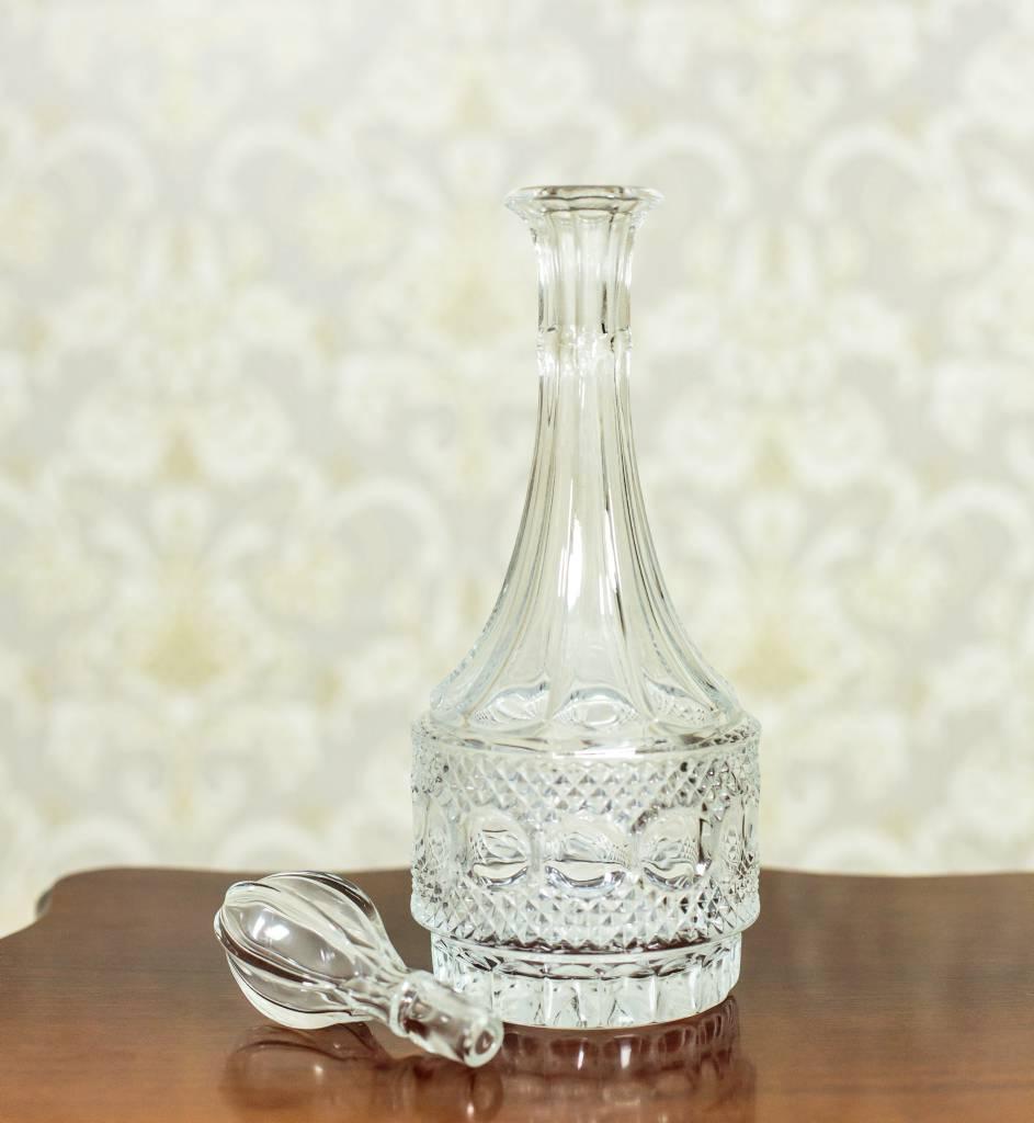 Glass Decanter, circa 1970 In Good Condition For Sale In Opole, PL