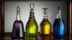 Glass Decanters, America 1890