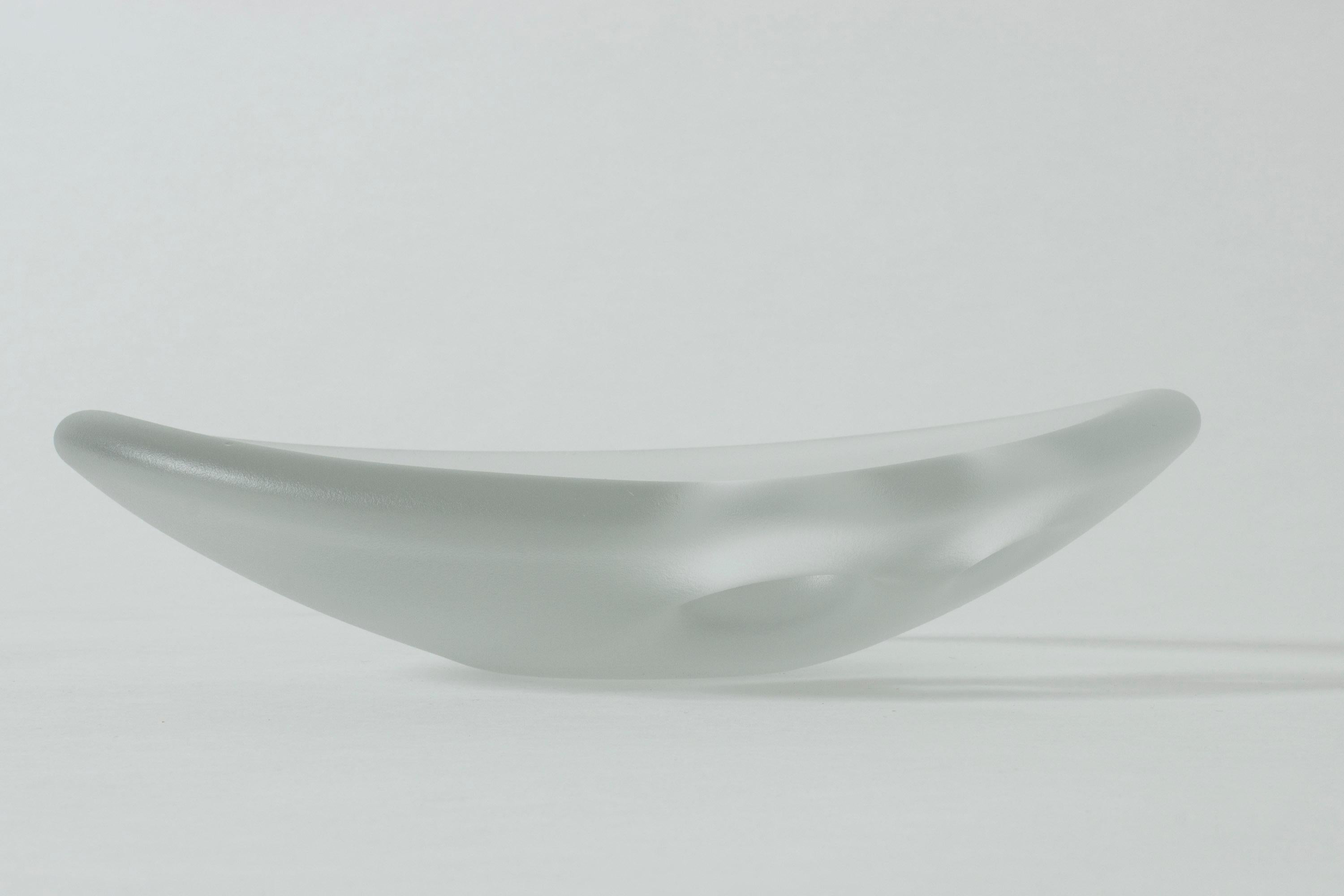 Kristallglas-Schale der Dämonen von Timo Sarpaneva für Iittala (Finnisch) im Angebot