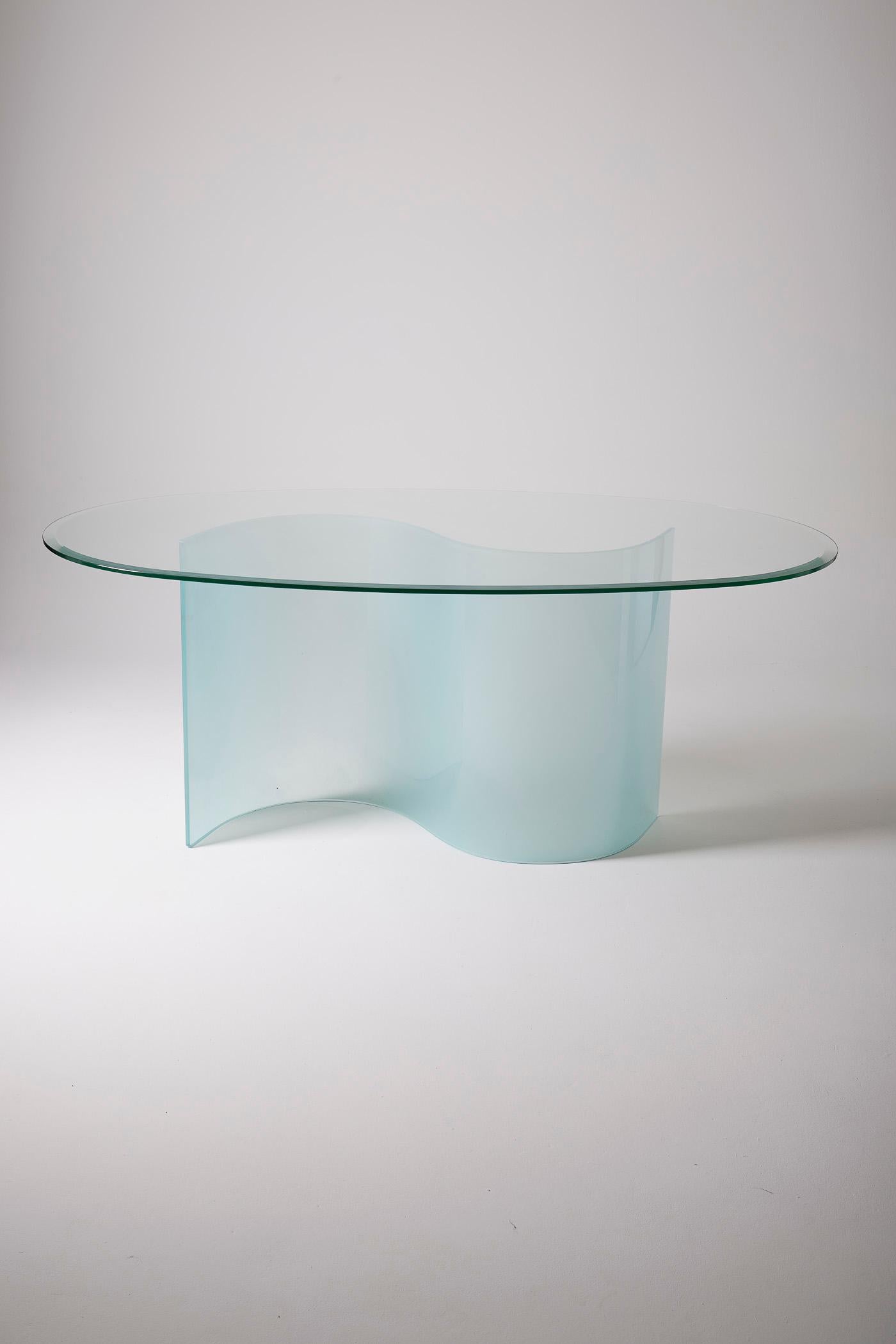 Glass dining table 9