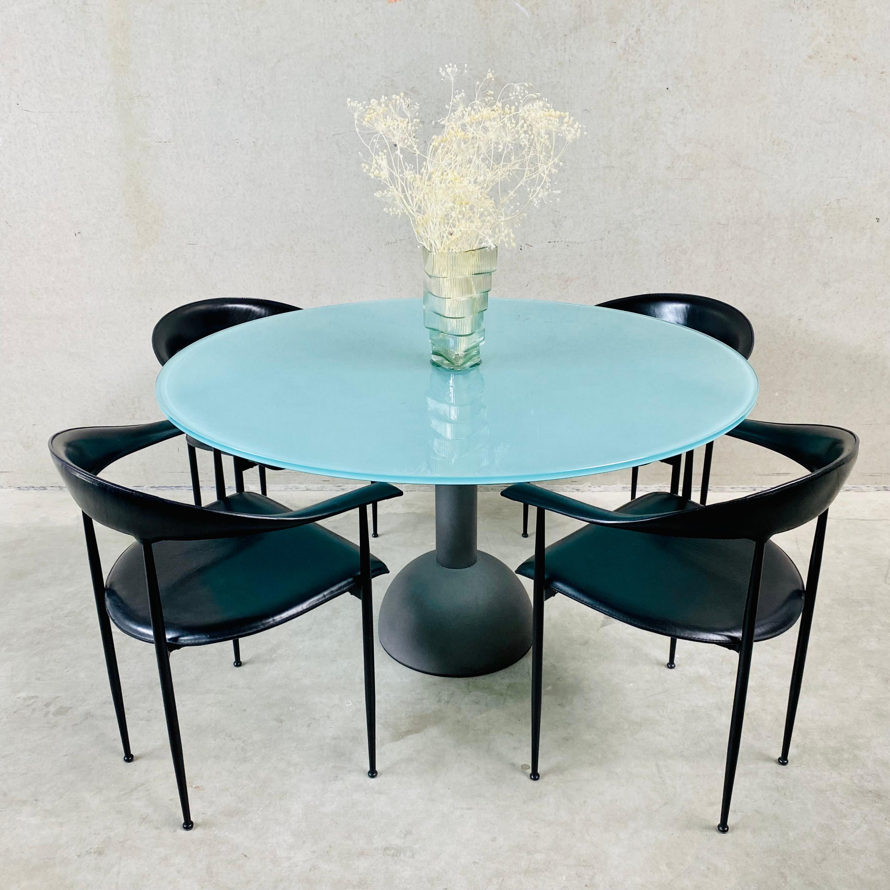 Modern Glass Dining Table 