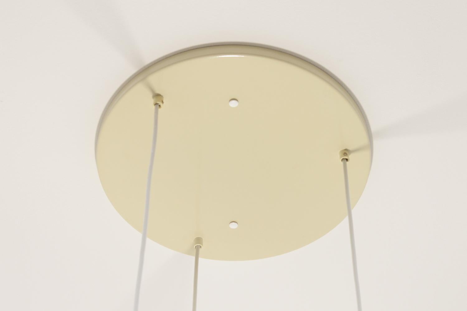 20th Century Glass Drop Tripple Pendant by RAAK Amsterdam, 60s The Netherlands