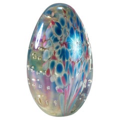 Presse-papiers Glass Eye Studio Controlled Bubbles, Seattle Art Glass