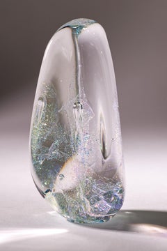 Sculpture Dichroic Sommerso de Glass Eye Studio, Seattle Art Glass