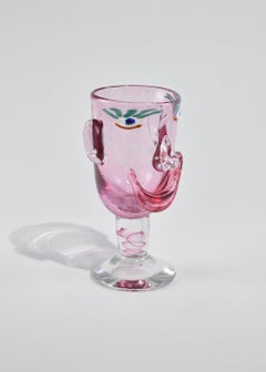 Glass Face Goblet