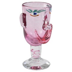 Glass Face Goblet