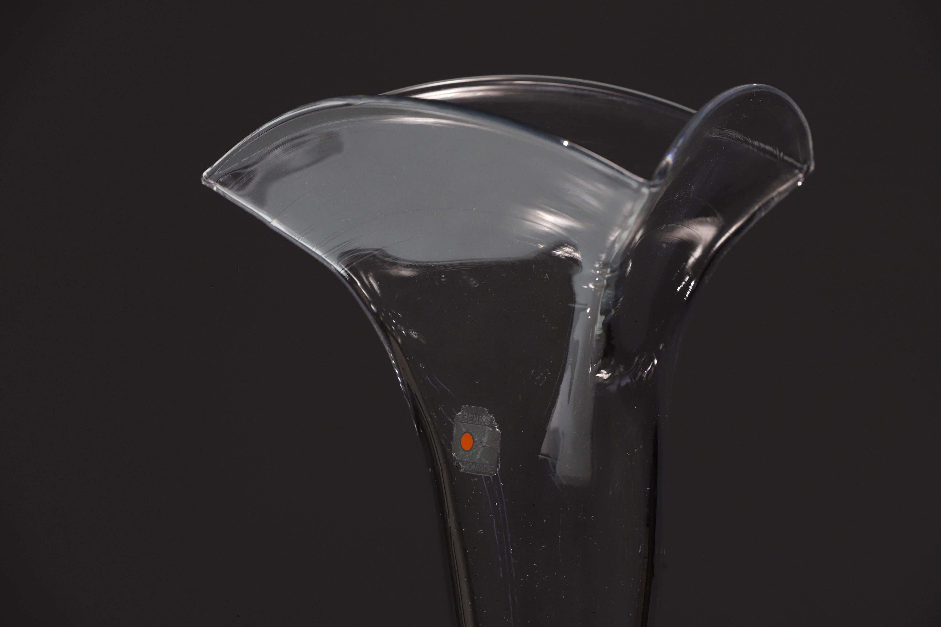 Glass Fan Vase from Blenko 5