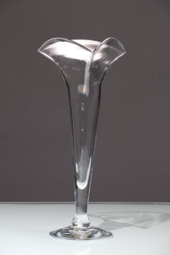 Glass Fan Vase from Blenko