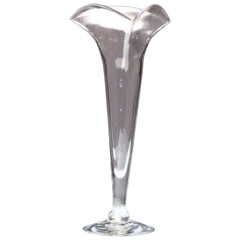 Glass Fan Vase from Blenko