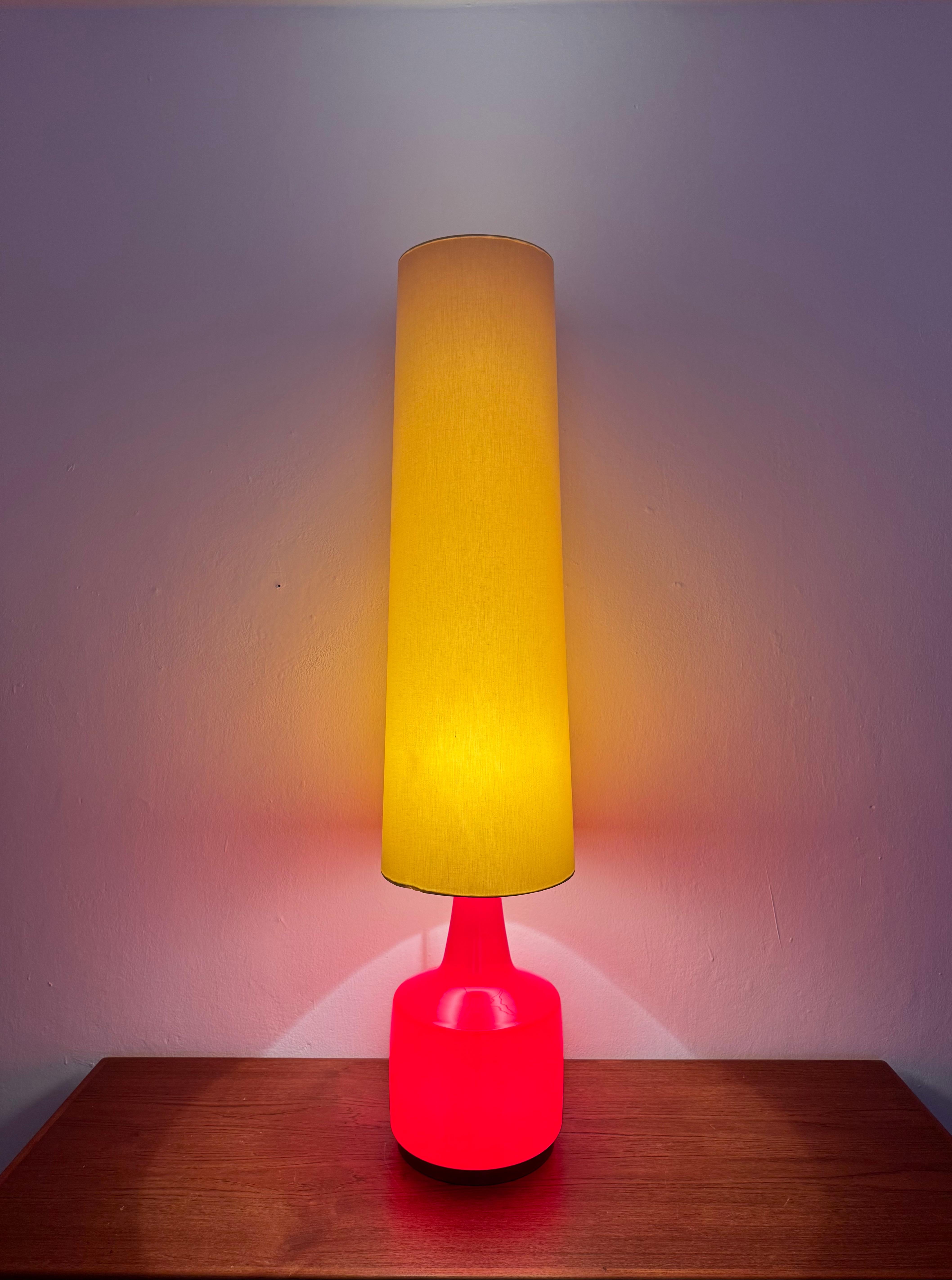 Lampadaire en verre de Doria en vente 3