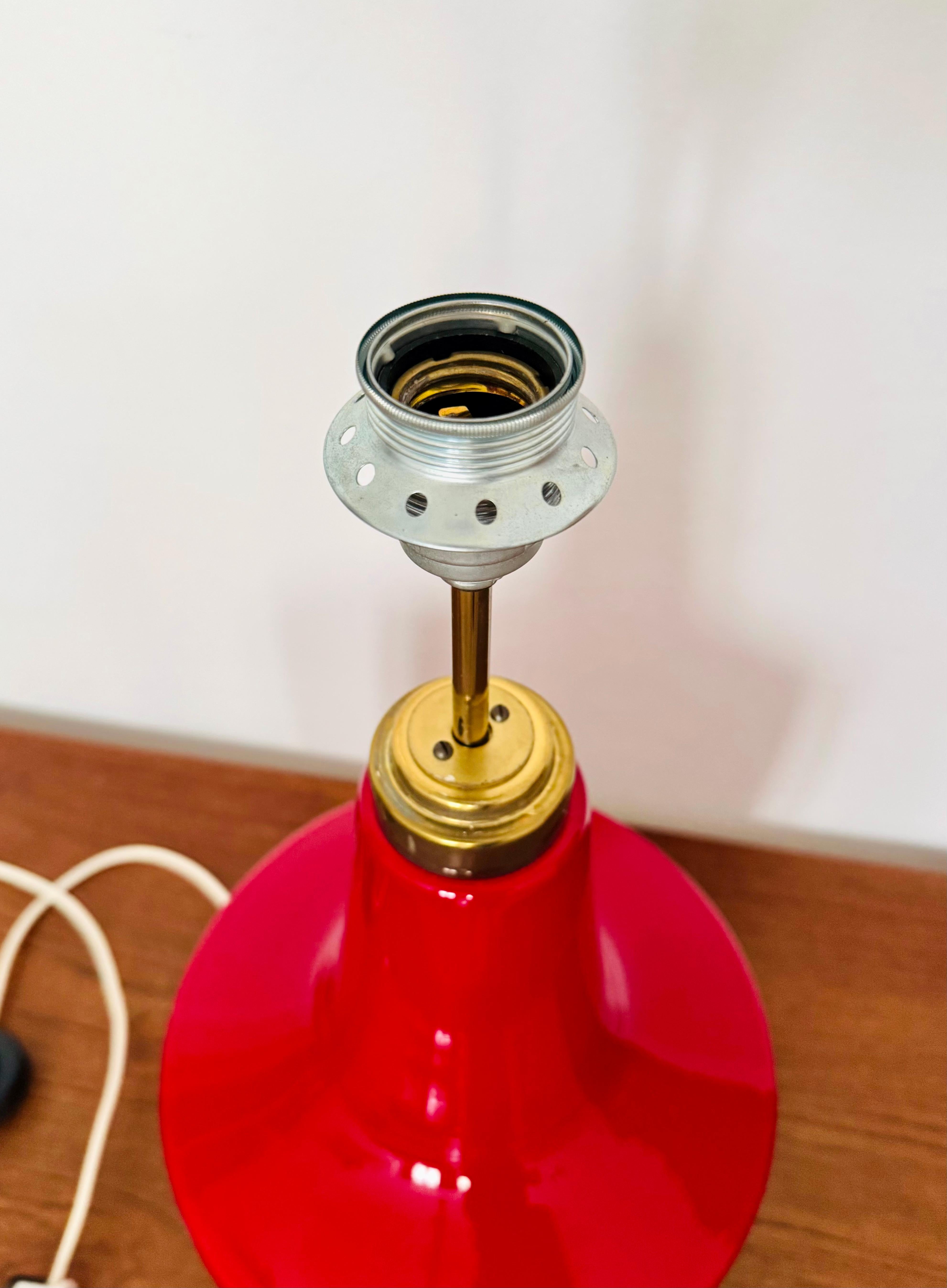 Lampadaire en verre de Doria en vente 7