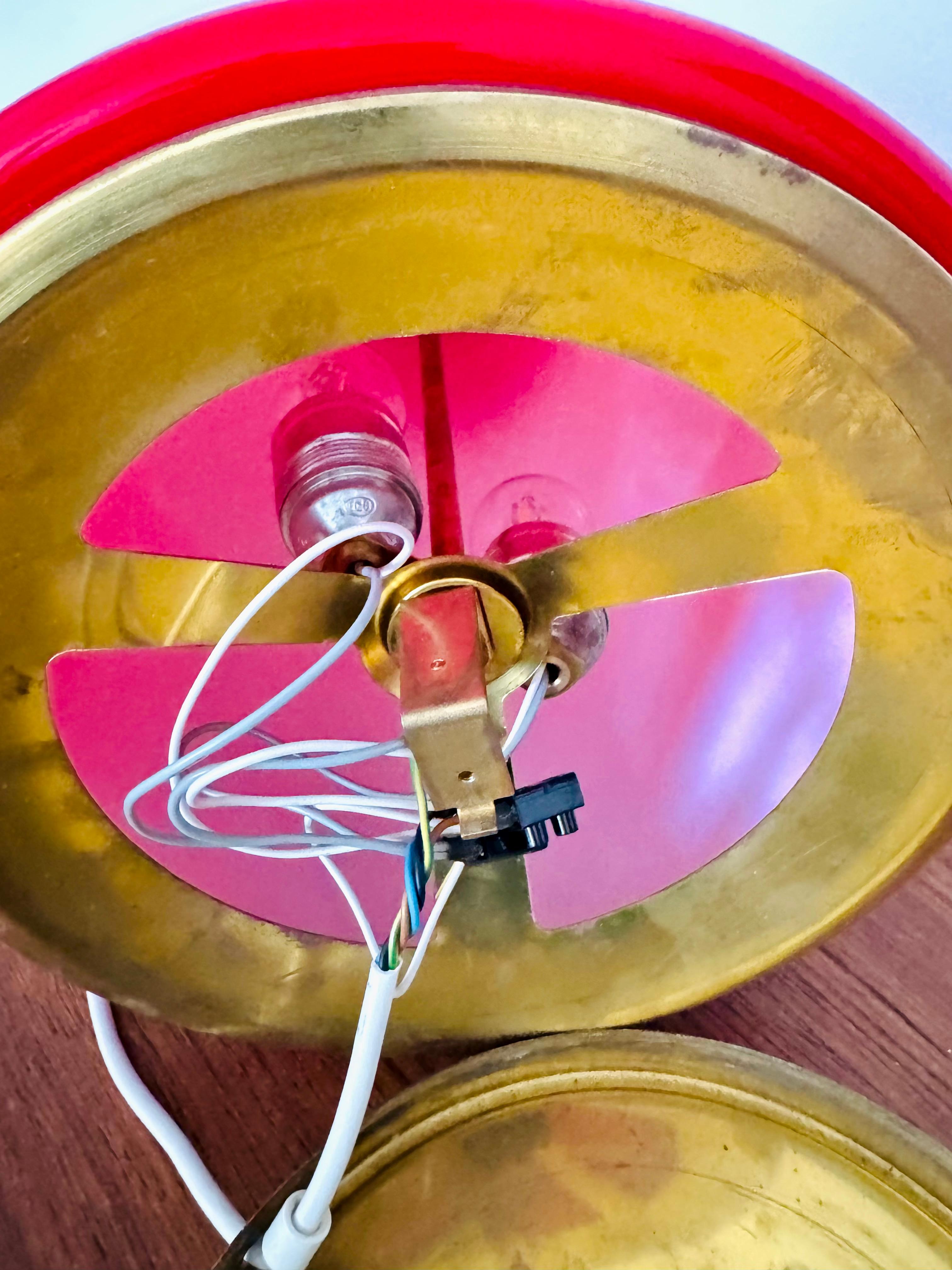 Lampadaire en verre de Doria en vente 10