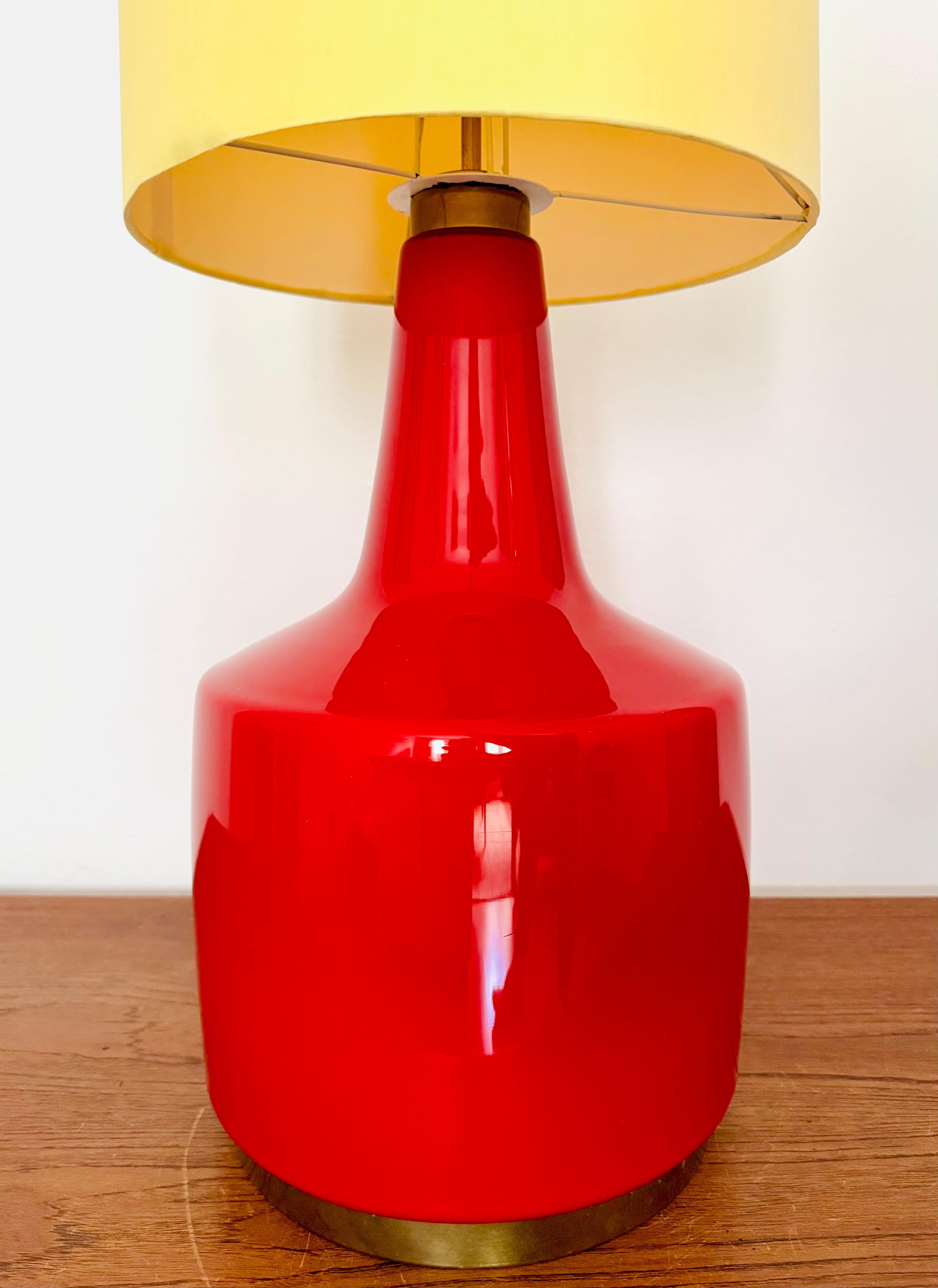 Métal Lampadaire en verre de Doria en vente