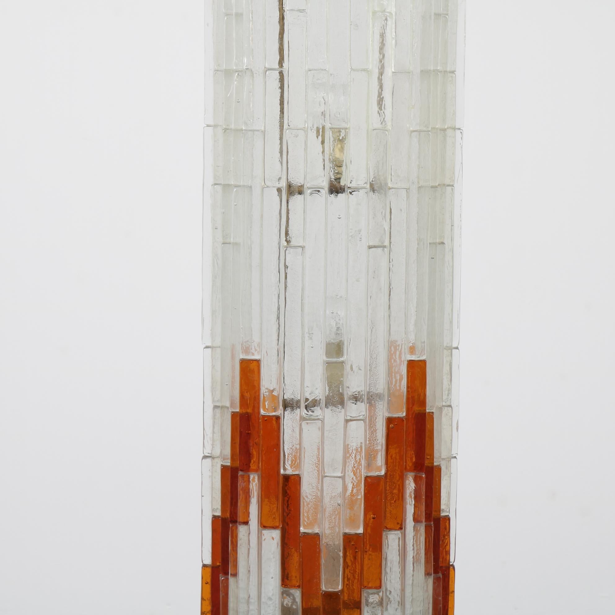 Glass Floor Lamp by Poliarte, Italy, 1960 For Sale 6