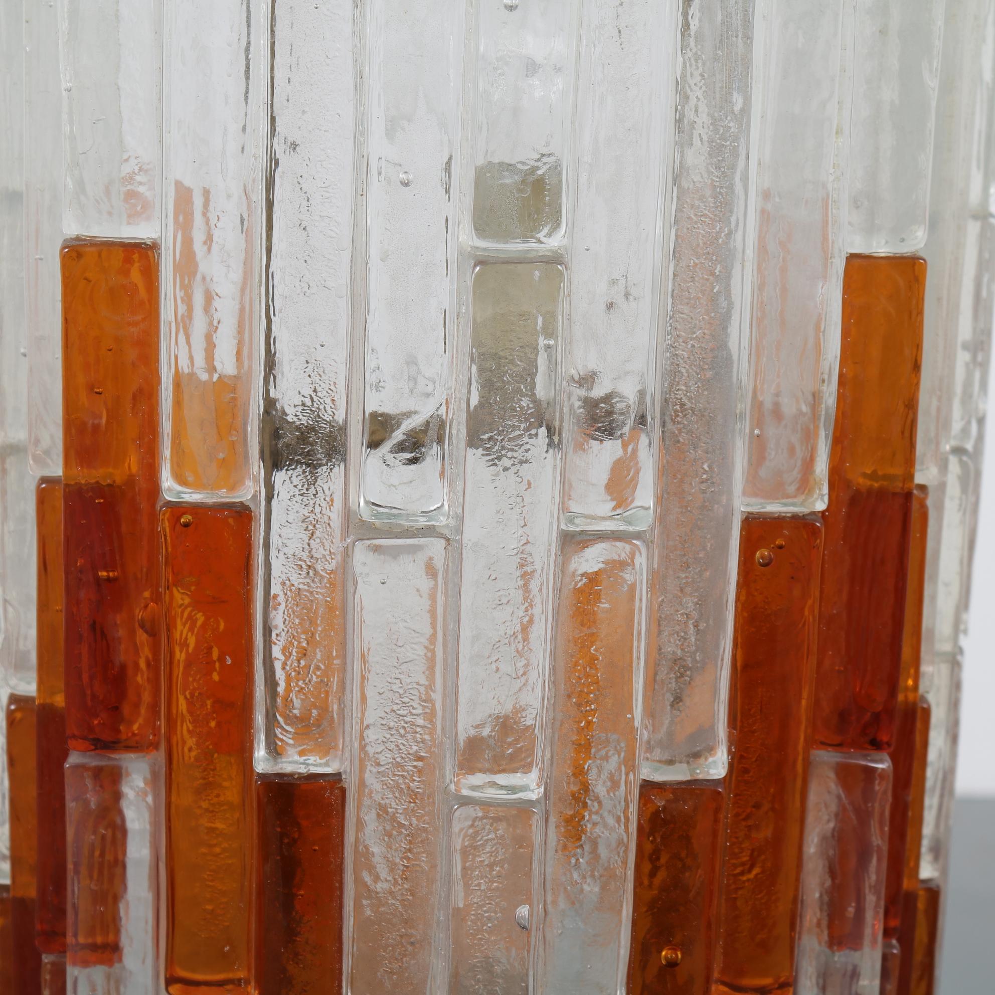 Glass Floor Lamp by Poliarte, Italy, 1960 For Sale 8