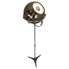 Glass floorlamp "Globe 2000" by F. Ligtelijn for RAAK Amsterdam, 1960