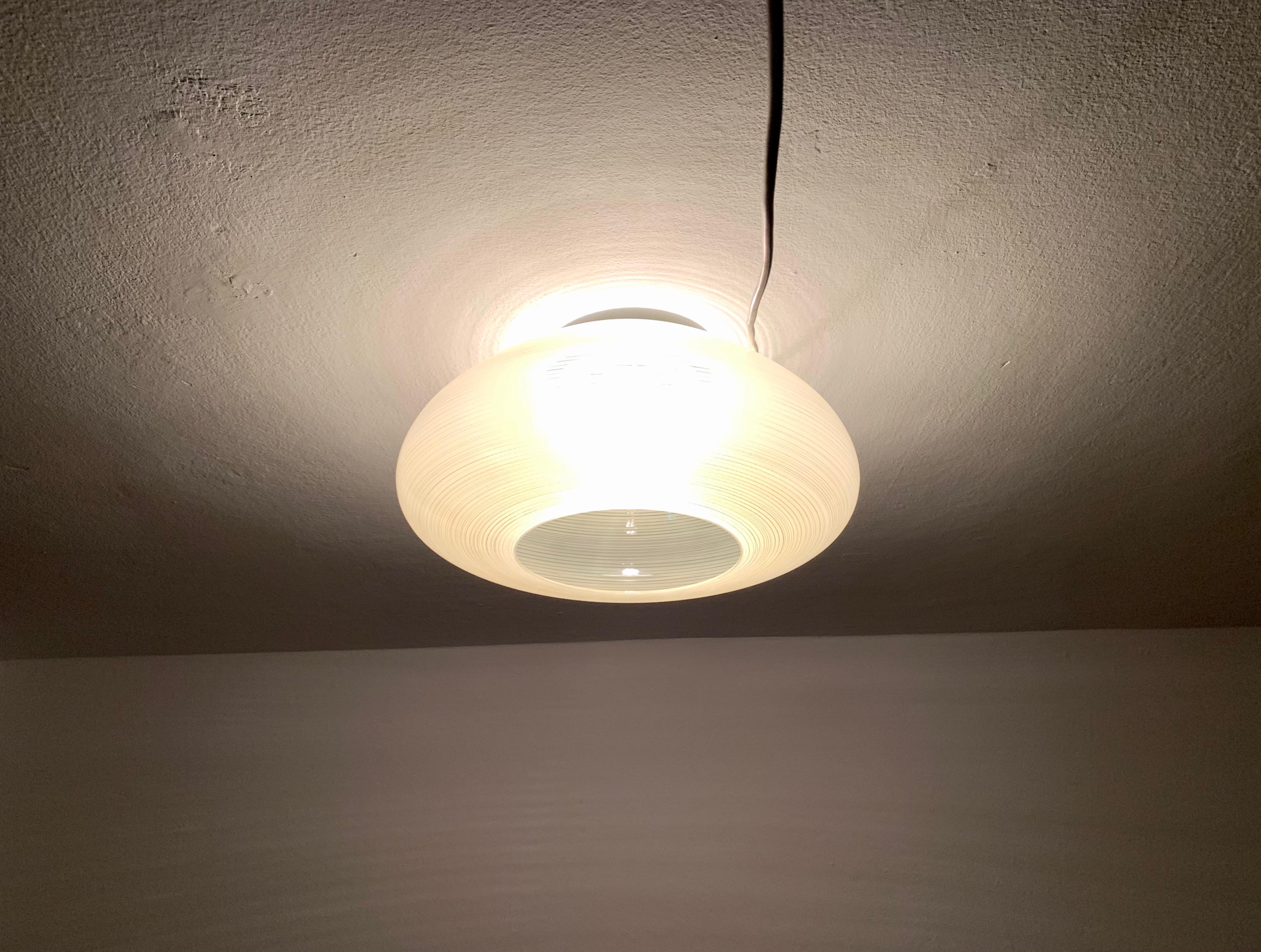 Lampe encastrée en verre de Wilhelm Wagenfeld pour Peill and Putzler en vente 4