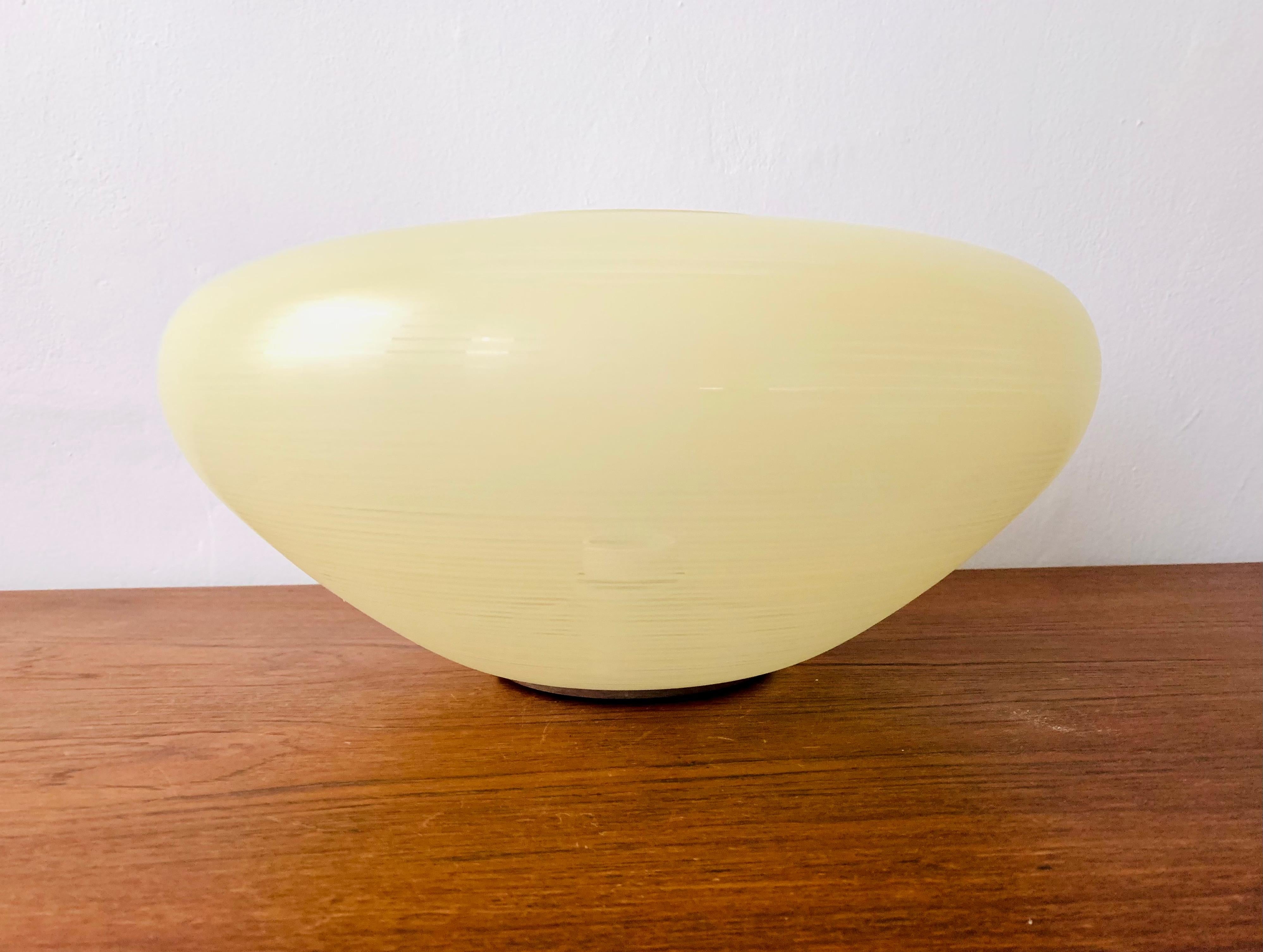 Glass Flush Lamp by Wilhelm Wagenfeld for Peill and Putzler For Sale 1