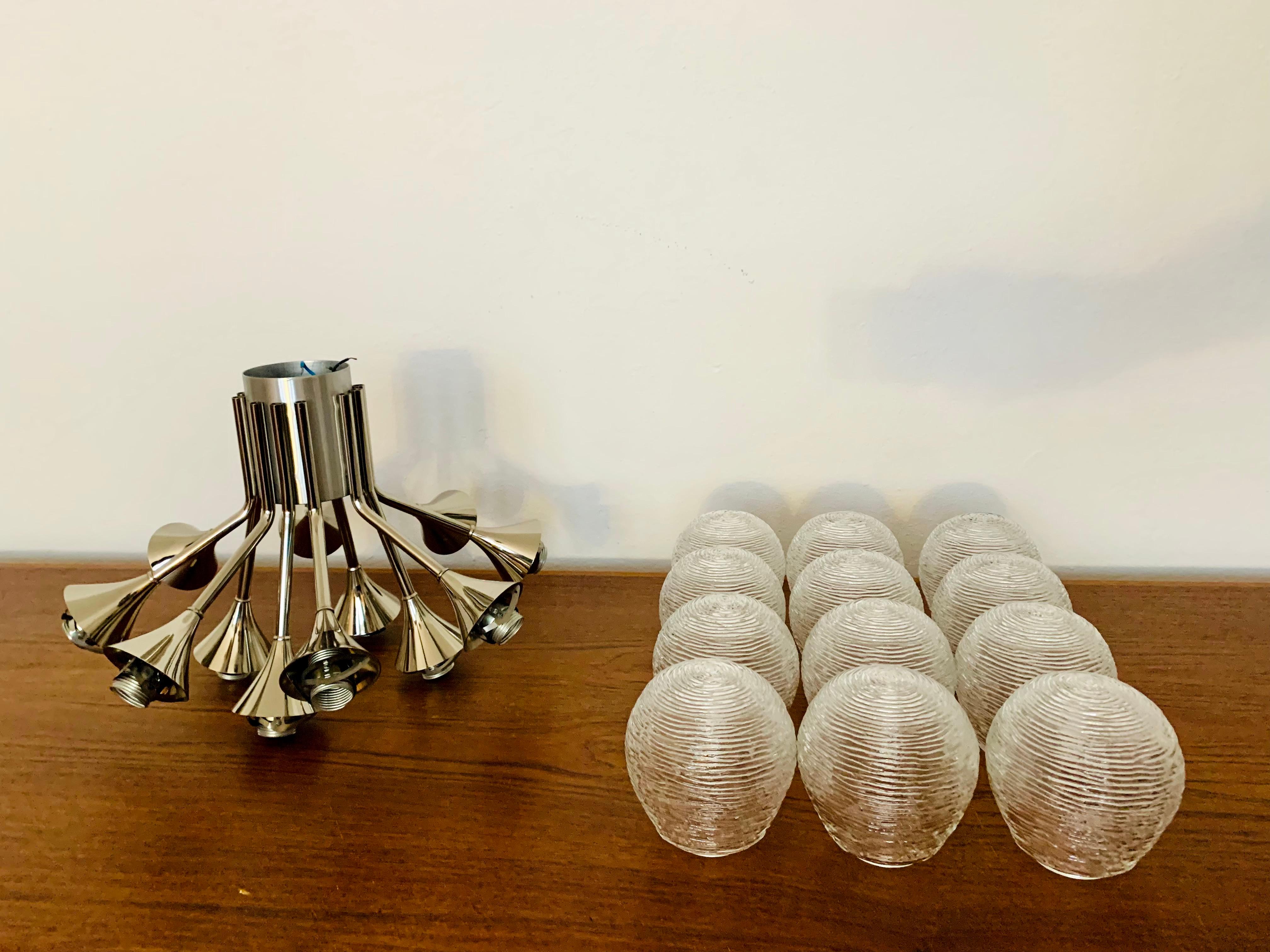 Glass Flush Lamp For Sale 5