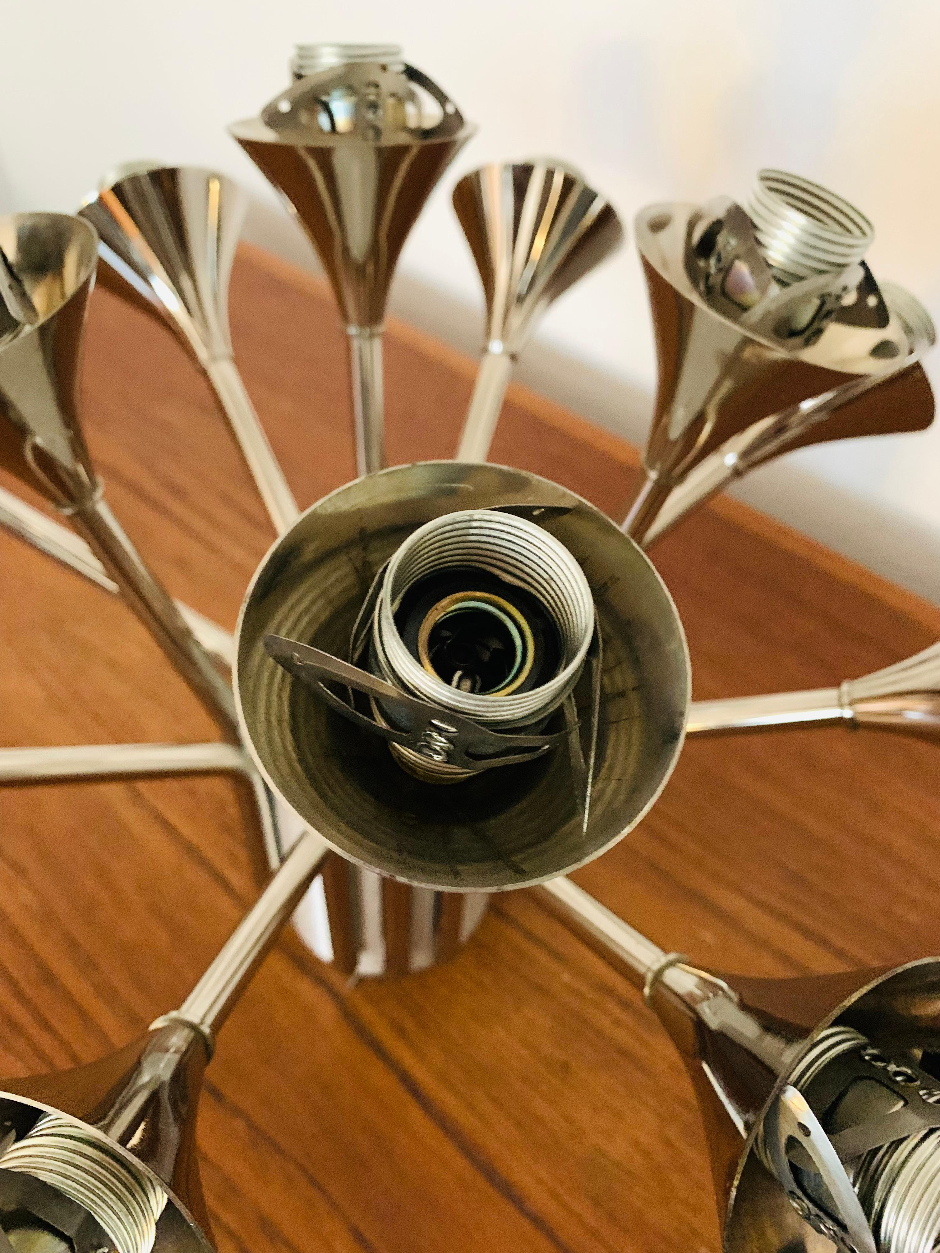 Glass Flush Lamp For Sale 7